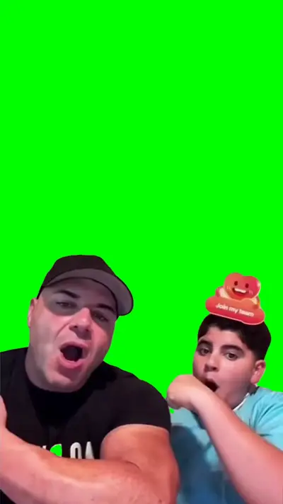Brother Gets 5 Big Booms green screen meme