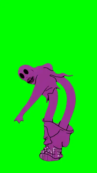 Dancing Ghost green screen meme
