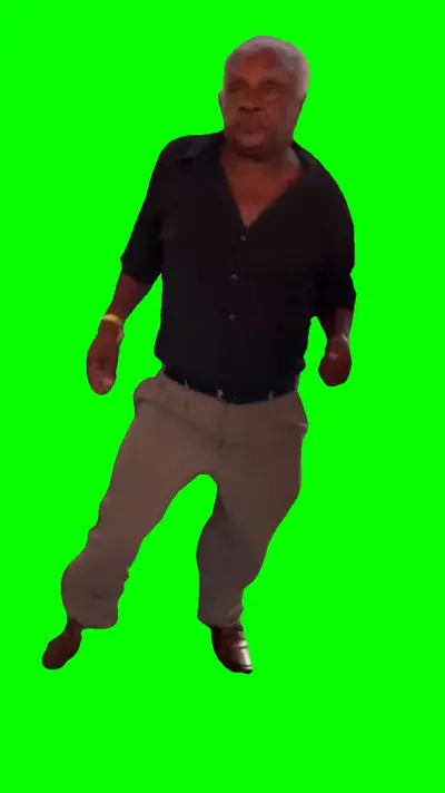 Dancing Uncle green screen meme