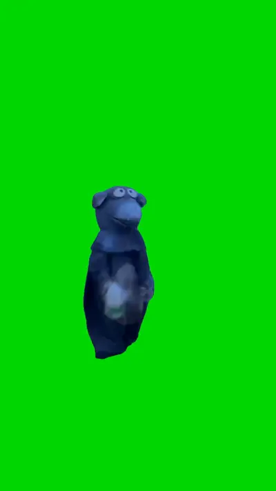 Depressed Rat green screen meme