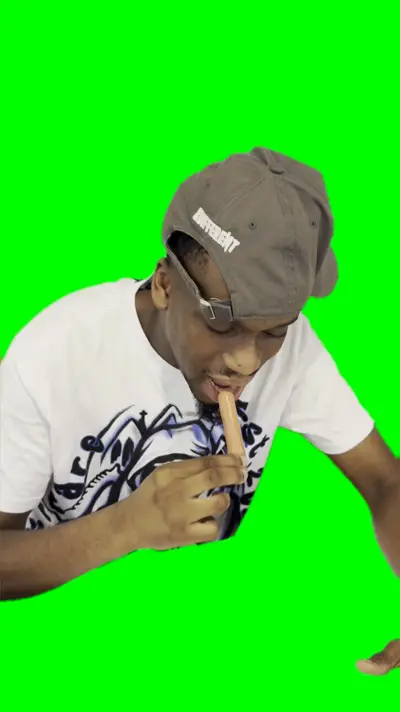 Disappointed Look green screen meme
