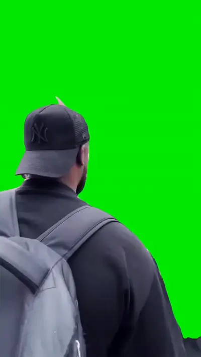 Eww Look green screen meme