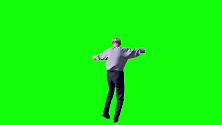 Grandpa Dancing green screen meme