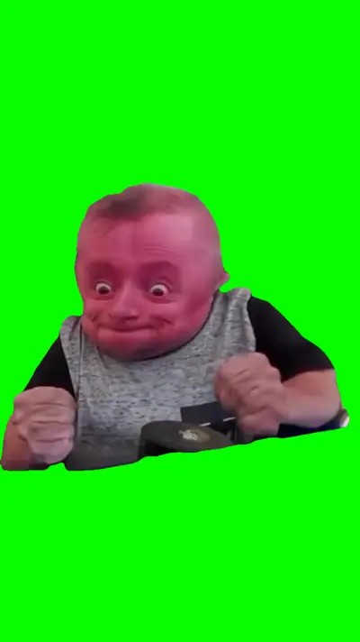 Guy Gets Angry green screen meme