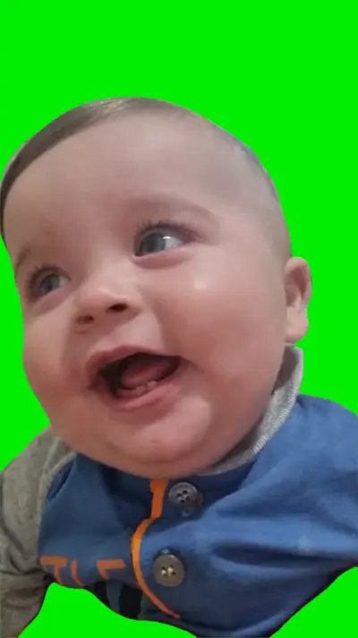 Johnny Laughing green screen meme