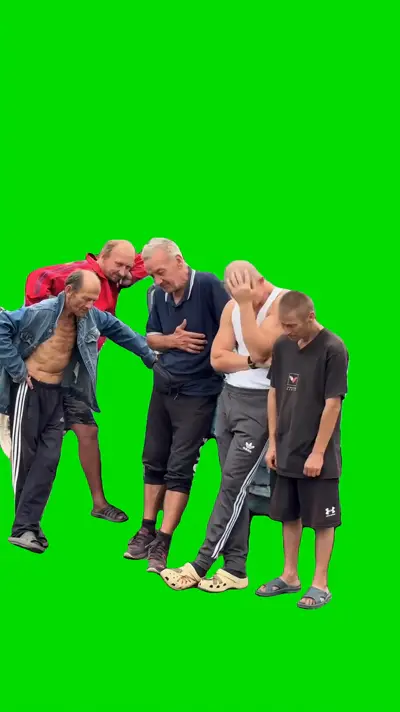 Just Do Squad Dancing green screen meme