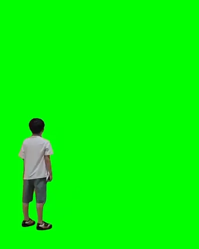 Kid Bowling Fail green screen meme