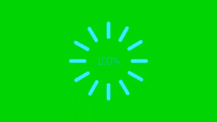Loading Circle green screen meme