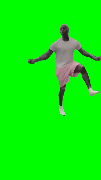 You Gotta Keep Thinking green screen meme